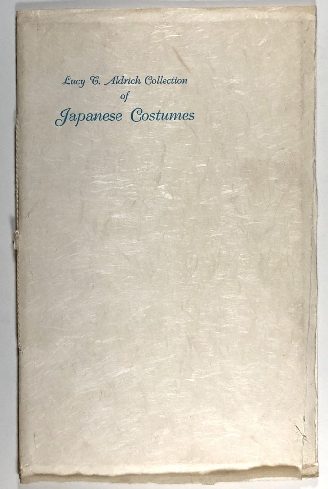 Item #C00002995 Lucy T. Aldrich Collection - Japanese No Drama Costumes and Priest Robes. Lucy T. Aldrich, Rhode Island School of Design.