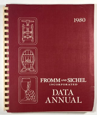 Item #C00003044 Fromm and Sichel, Incorporated - Data Annual 1980. Fromm, Incorporated Sichel