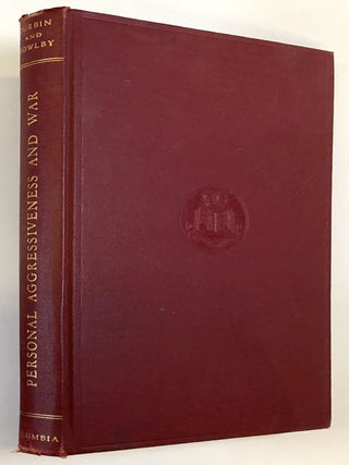 Item #C000030622 Personal Aggressiveness and War. E. F. M. Durbin, John Bowlby