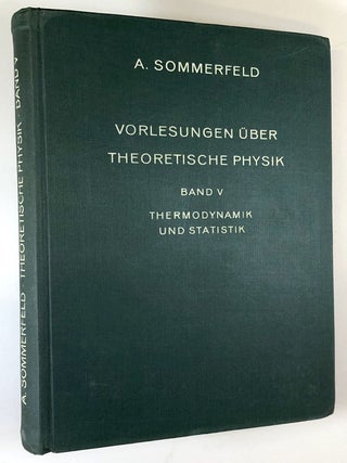 Item #C000031120 Vorlesungen Uber / Über Theoretische Physik, Band V (5): Thermodynamik und...