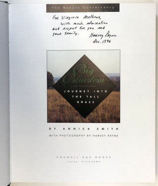Big Bluestem: Journey into the Tall Grass (INSCRIBED)