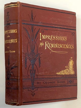 Item #C000034340 Impressions and Reminiscences. George Sand, H. K. Adams, trans