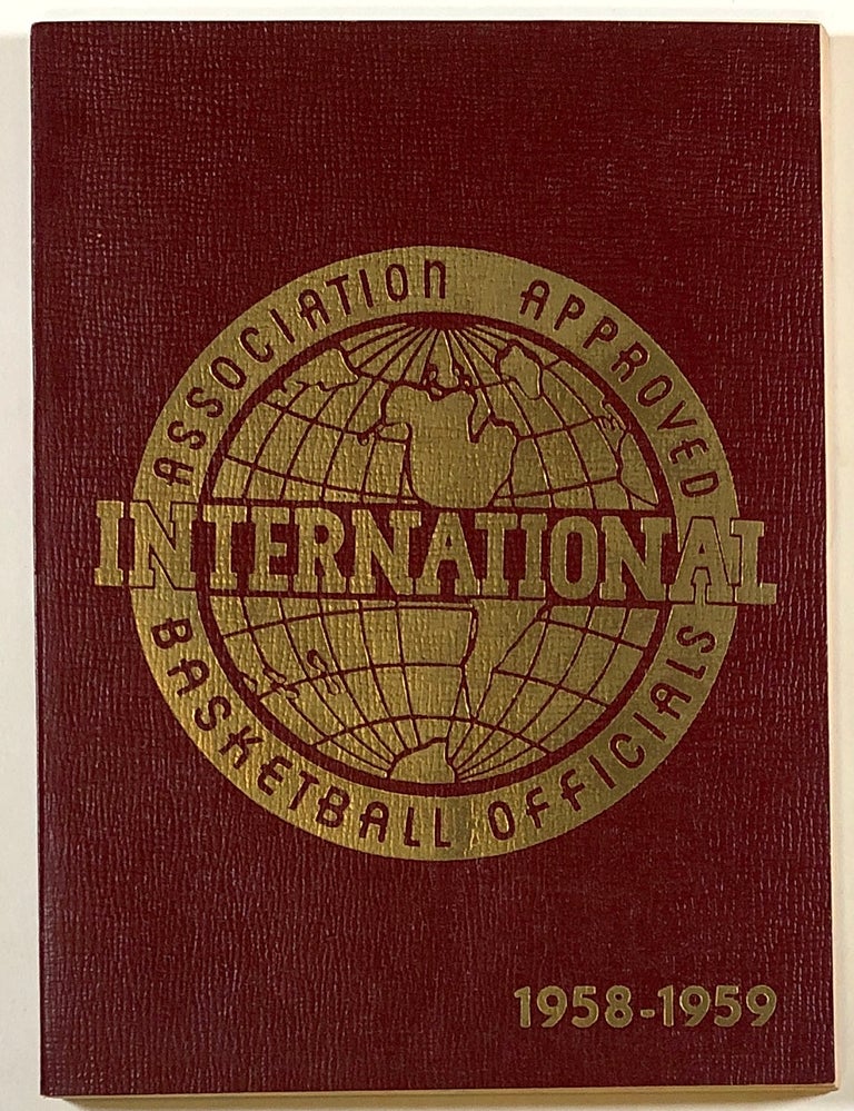 Item #C00003557 Handbook of the International Association of Approved Basketball Officials 1958-1959. n/a.
