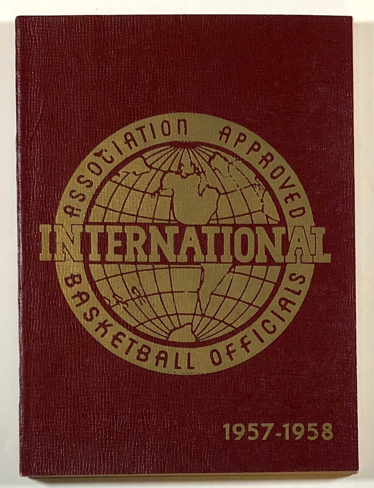 Item #C00003558 Handbook of the International Association of Approved Basketball Officials 1957-1958. n/a.