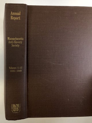 Item #C000037213 Eleventh Annual Report Presented to the Massachusetts Anti-Slavery Society by...