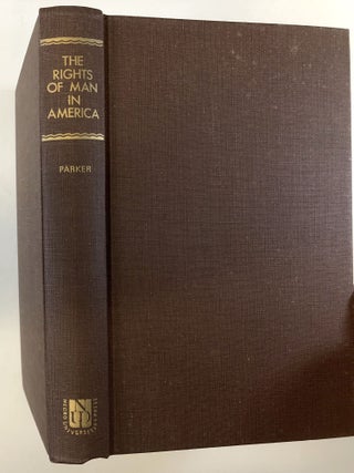 Item #C000037262 The Rights of Man in America. Theodore Parker