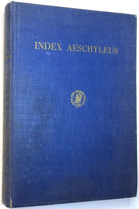 Item #d005627 Index Aeschyleus. Gabriel Italie