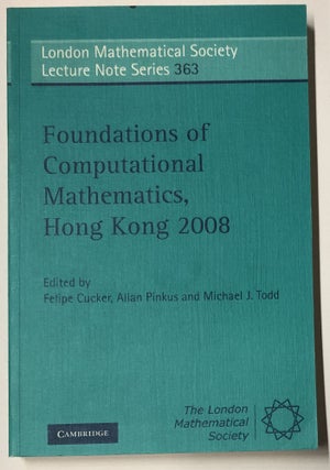 Item #d007768 Foundations of Computational Mathematics, Hong Kong 2008 (London Mathematical...
