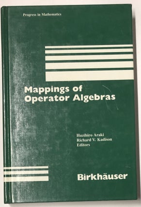 Item #d007781 Mappings of Operator Algebras: Proceedings of the Japan-U.S. Joint Seminar,...