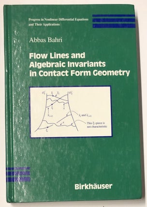 Item #d007787 Flow Lines and Algebraic Invariants in Contact Form Geometry (Progress in Nonlinear...
