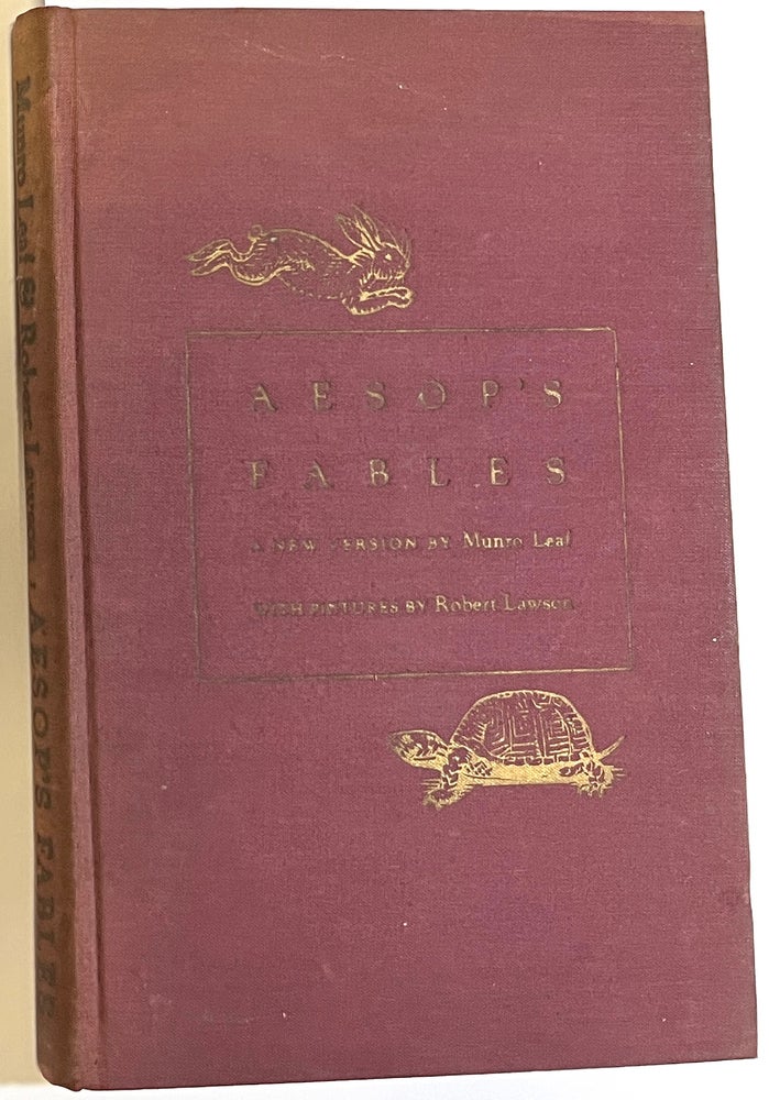 Item #d008926 Aesop's Fables (Heritage Illustrated Bookshelf). Munro Leaf, Robert Lawson.