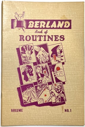 Item #d009138 The Book of Routines: Volume No. 1. Samuel Berland