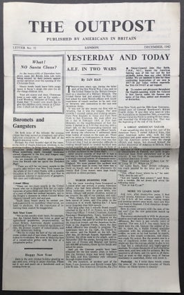 26 issues of "The Outpost" November 1942 - May 1945, published by Americans in Britain