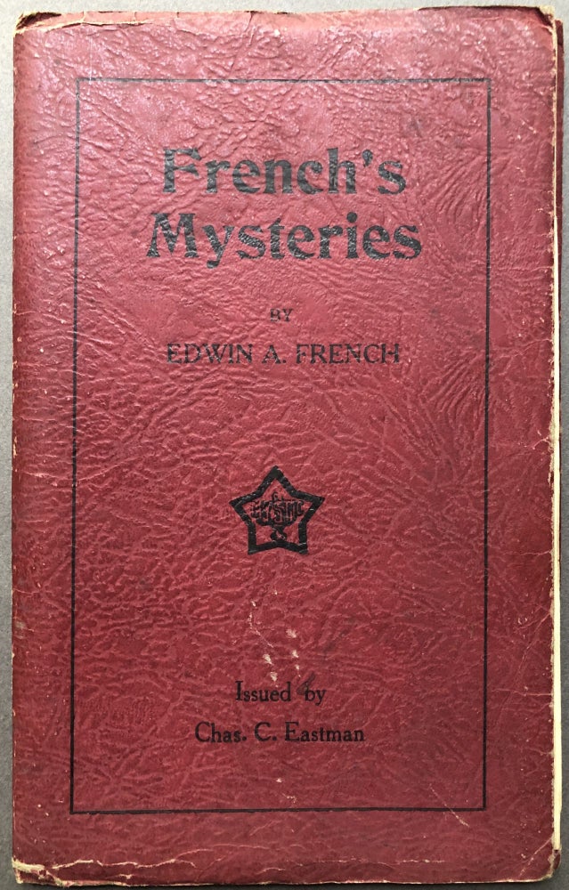 Item #H16859 French's Mysteries. Magic Tricks, Edwin A. French.