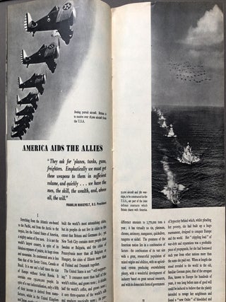 6 issues of NEPTUNE (monthly news & photo booklet issued by Royal Navy): September & October 1940; May, June, July & August 1941