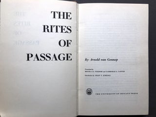 The Rites of Passage