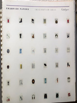 Lot of 100 1970s-80s paper company brochures, catalogs, samplebooks, product booklets, etc.