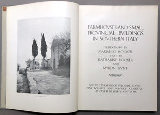 Farmhouses and Small Provincial Buildings in Southern Italy