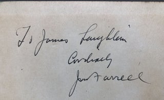 Literature and Morality - inscribed to James Laughlin