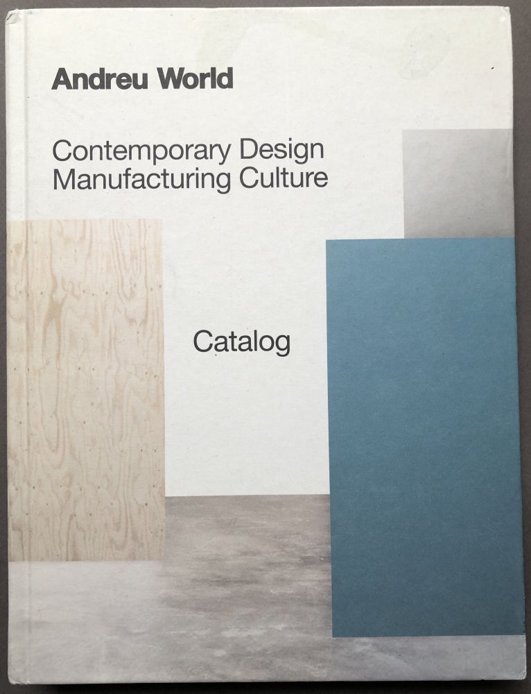 Item #H17093 Contemporary Design Manufacturing Culture, Catalog 2018. Andreu World.