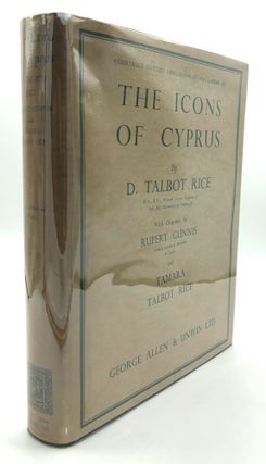 Item #H17280 The Icons of Cyprus. D. Talbot Rice, Tamara Talbot Rice, Rupert Gunnis