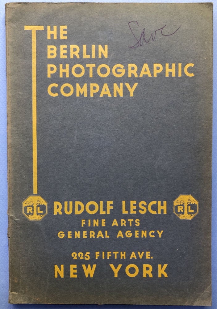 Item #H17296 A Selection of the Publications of the Berlin Photographic Company. Berlin Photographic Company.