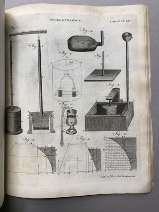 Hydrodynamics - long Encyclopedia Britannica article with plates, ca. 1790s