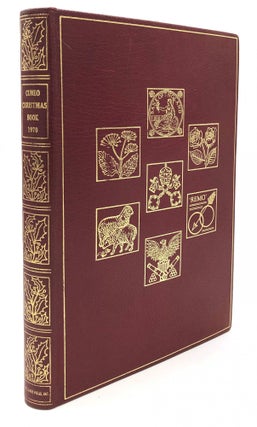 Item #H17572 Cuneo Christmas Book, 1970 - finely bound in full deep red morocco. Mark Twain, Pope...