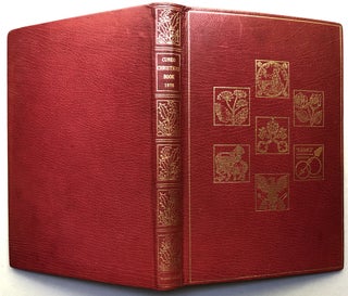 Cuneo Christmas Book, 1970 - finely bound in full deep red morocco