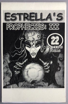 Item #H17580 Estrella's Prophecies: III -- 22 Shocking Poems, Return of the Magi. David Baratier