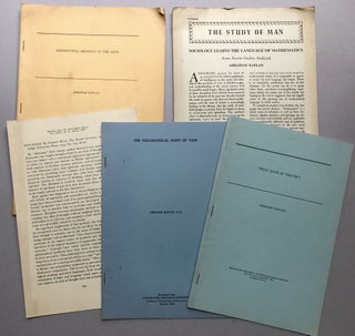 Item #H17762 5 offprints of articles on philosophy: Review of Dilemmas by Gilbert Ryle (1953),...