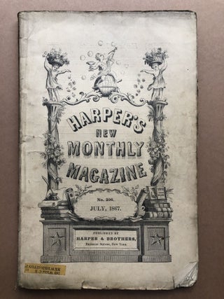 Item #H17877 Harper's New Monthly Magazine, July 1867. James de Mille Theodore R. Davis