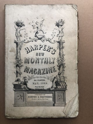 Item #H17893 Harper's New Monthly Magazine, May 1864. Fitz James O'Brien Hans Christian Andersen,...