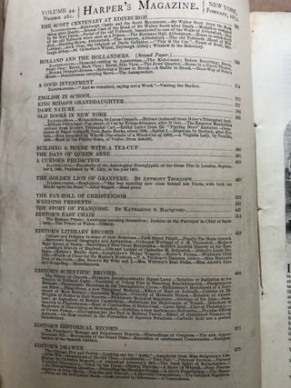 Harper's New Monthly Magazine, February 1872