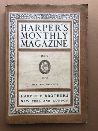 Item #H17936 Harper's Monthly Magazine, July 1906. Margaret Deland Mark Twain, William Dean Howells
