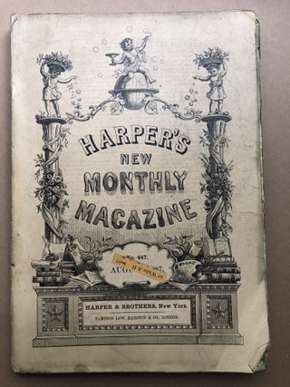 Item #H17945 Harper's New Monthly Magazine, August 1887. William Dean Howells Rebecca Harding Davis