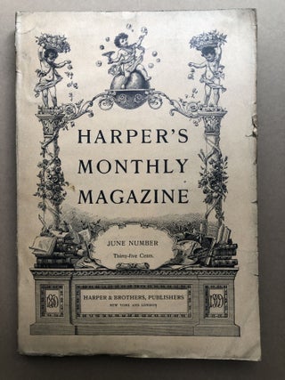 Item #H17959 Harper's Monthly Magazine, June 1909. Marie Van Vorst Alice Brown, Richard Le Gallienne