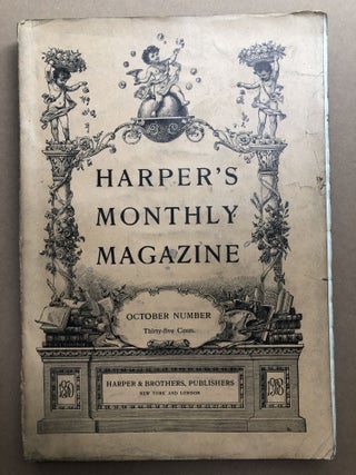 Item #H17965 Harper's Monthly Magazine, October 1908. Vilhjalmr Stefansson Mary Heaton Vorse,...