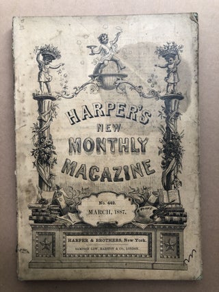 Item #H17969 Harper's New Monthly Magazine, March 1887. R. D. Blackmore Richard Wheatley