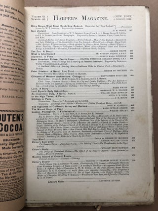 Harper's New Monthly Magazine, August 1891