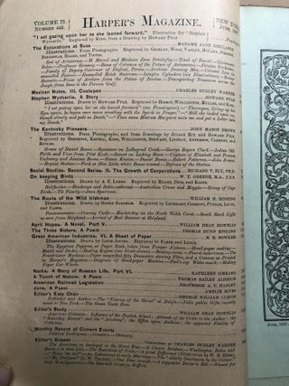 Harper's New Monthly Magazine, June 1887