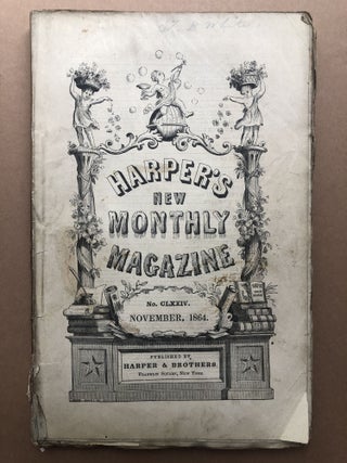 Item #H17984 Harper's New Monthly Magazine, November 1864. J. Ross Browne Charles Dickens,...