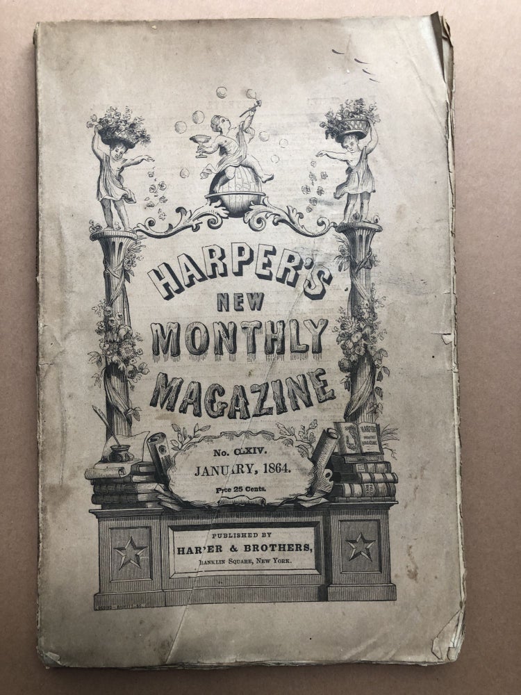 Item #H17986 Harper's New Monthly Magazine, January 1864. Mary Mapes Dodge Anthony Trollope.