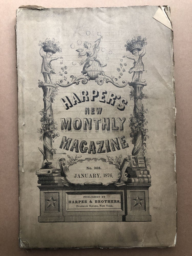 Item #H17996 Harper's New Monthly Magazine, January 1876. Constance Fenimore Woolson George Cable.