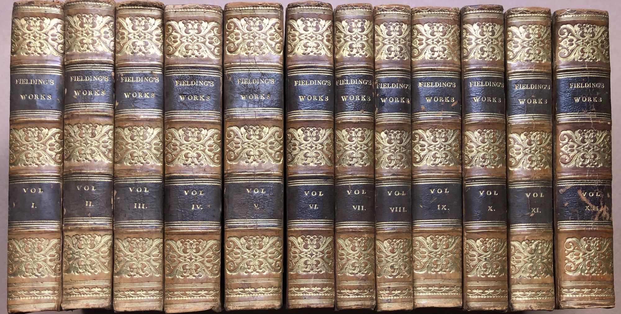 The Works Of Henry Fielding With A Life Of The Author, 12 volumes