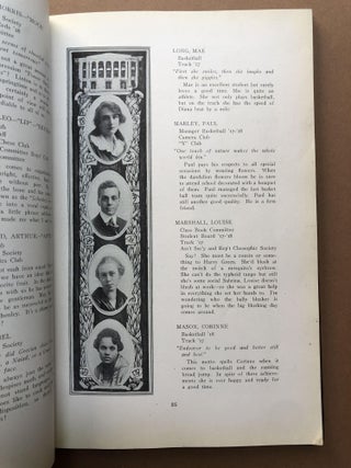 Schenley High School Yearbook, Commencement Number, June 1918, Pittsburgh PA