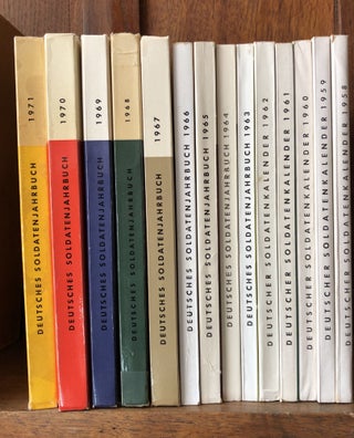 Item #H18074 Deutscher Soldatenkalender 1958-1971 (14 volumes