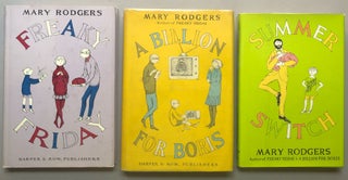 Freaky Friday Trilogy: Freaky Friday, A Billion for Boris, Summer Switch - one signed. Mary Rodgers.