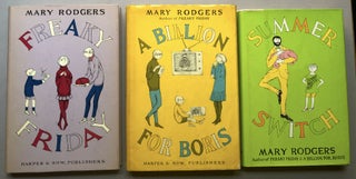 Item #H18100 Freaky Friday Trilogy: Freaky Friday, A Billion for Boris, Summer Switch. Mary Rodgers