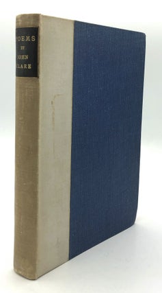 Item #H18328 Poems Chiefly from Manuscript -- Clare scholar Eric Robinson's copy. John Clare